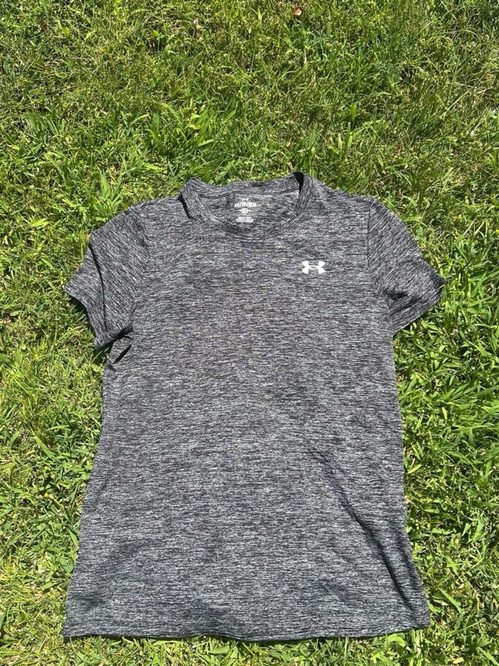 Under Armour Black Heather Performance Short Sleeve Tee